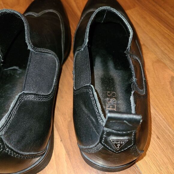 Guess Slip On Mens Loafers Black Shoes Size 10 - Picture 3 of 8